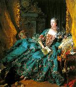 Francois Boucher Portrait of Madame de Pompadour china oil painting artist